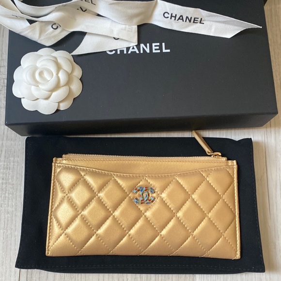 CHANEL Handbags - Chanel  Authentic Discontinued pouch wallet